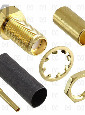 132176【CONN SMA JACK STR 50 OHM SOLDER】