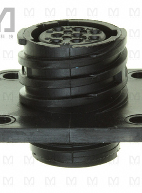 206433-1【CONN RCPT HSNG FMALE 8POS PNL MT】