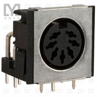 RCPT FMALE DIN 2DJ SOLDER CONN 7POS 0077PSA2