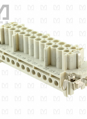 0936010297【24P+PE FEMALE INSERT 16A 500V/UL】