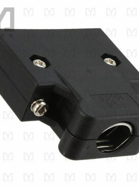 10326-52A0-008【CONN BACKSHELL 26POS 180DEG BLK】