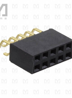 SMH-105-02-G-D-TR【CONN RCPT 10POS 0.1 GOLD SMD R/A】