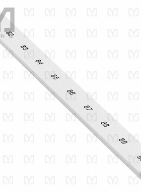 1053014:0081【ZACK STRIP 10-SECTION WHITE】