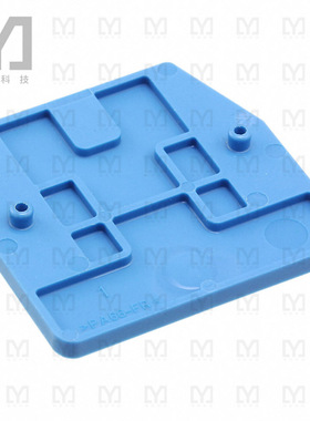 3248034【CONN TERM BLK END PLATE BLUE】
