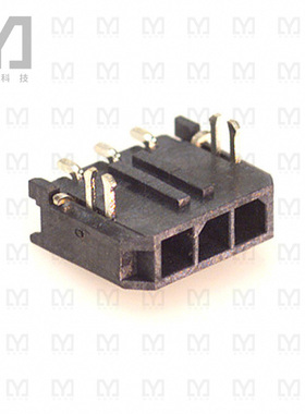 0436500309【CONN HEADER SMD R/A 3POS 3MM】