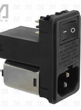 10NB3M【PWR ENT MOD RCPT IEC320-C14 PNL】