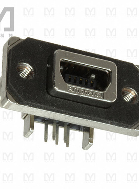 MUSBE151M0【CONN RCPT USB2.0 MINI AB PCB R/A】