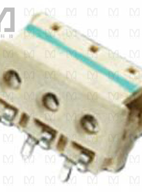 1-2106751-3【CONN WIRE IDC 3POS 20AWG PCB RA】