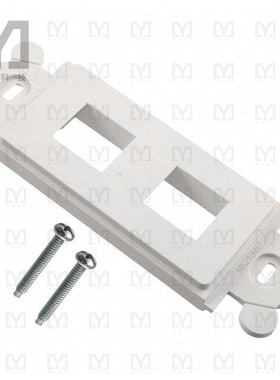 NK2RMFWH【MOD FRAME SNGL GANG 2PORT WHITE】