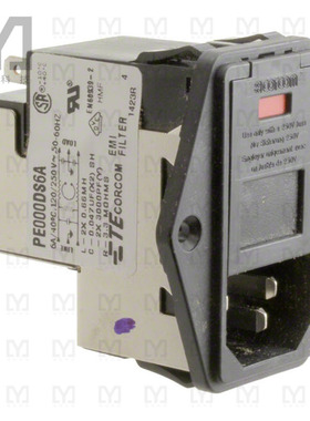 8-6609930-3【PWR ENT MOD RCPT IEC320-C14 PNL】