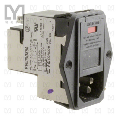 8-6609930-3【PWR ENT MOD RCPT IEC320-C14 PNL】