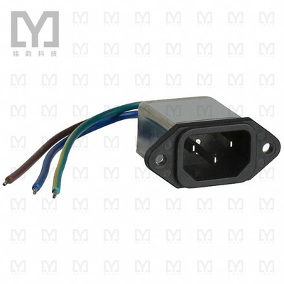 2-6609006-9【PWR ENT RCPT IEC320-C14 PNL WIRE】
