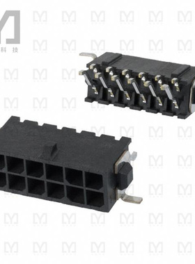 4-794629-2【CONN HEADER SMD R/A 12POS 3MM】