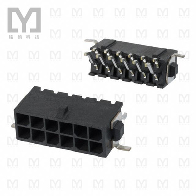 4-794629-2【CONN HEADER SMD R/A 12POS 3MM】