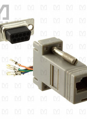 40-9538F【CONN ADAPTER RJ-45 TO DB9 FMALE】