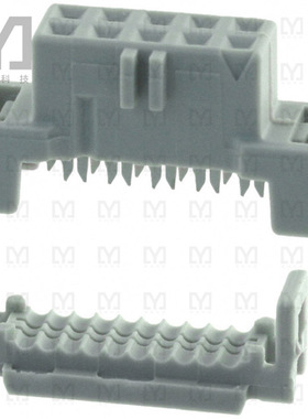 158210-012015【CONN SOCKET 10POS IDC 28AWG GOLD】