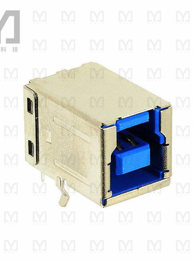 GSB4211311WEU【CONN RCPT USB3.1 TYPEB 9POS R/A】