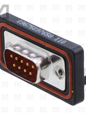 09675097658【CONN D-SUB PLUG 9POS R/A SOLDER】