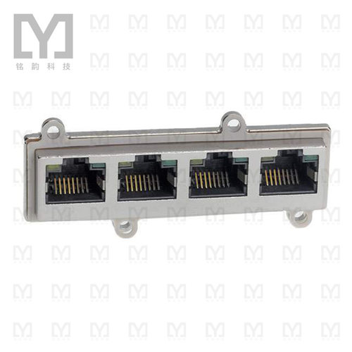 SS-60400-007【CONN MOD JACK IP67 VERT 4PRT LED】