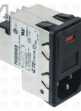 3-6609952-7【PWR ENT MOD RCPT IEC320-C14 PNL】