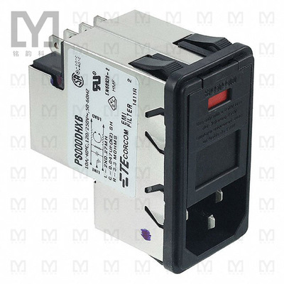 3-6609952-7【PWR ENT MOD RCPT IEC320-C14 PNL】