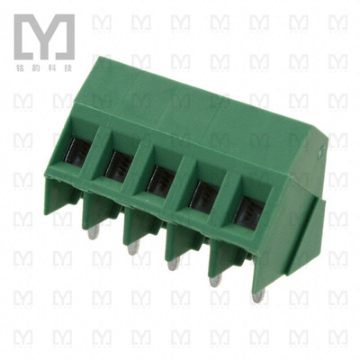 796690-5【TERM BLOCK 5POS 35DEG 5MM PCB】