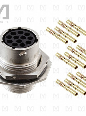 RT071412SNH-K【CONN RCPT FMALE 12POS GOLD CRIMP】