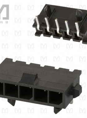 2-1445055-5【CONN HEADER R/A 5POS 3MM】