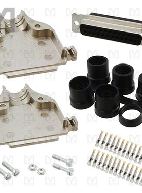 749806-9【CONN D-SUB RCPT 25POS CRIMP】