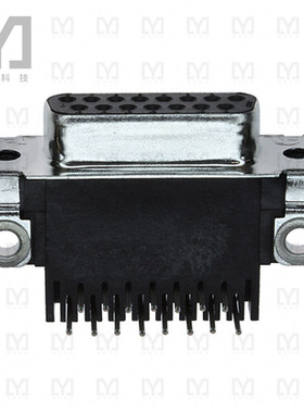 5745984-4【CONN D-SUB RCPT 15POS R/A SOLDER】