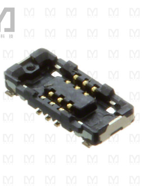 AXG106144A【CONN SKT 6POS 0.35MM SMD GOLD】