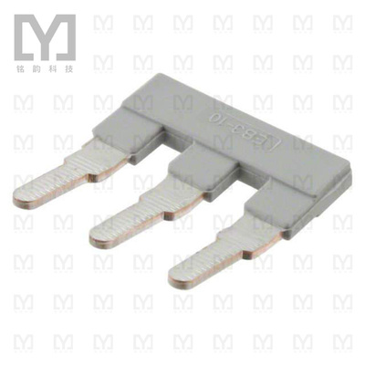 0203328【JUMPER TERM BLK 3POS FLAT PIN】