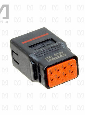 SQR822250【CONN RECEPTACLE 8POS 22AWG】