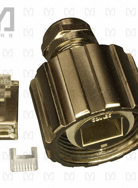 17-100474【CONN MOD PLUG 8P8C SHIELDED】