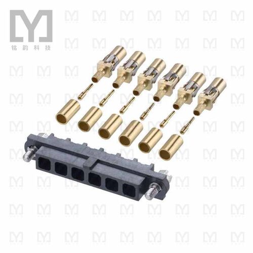 M80-FC305F1-06【CONN RCPT 6POS CRIMP GOLD】