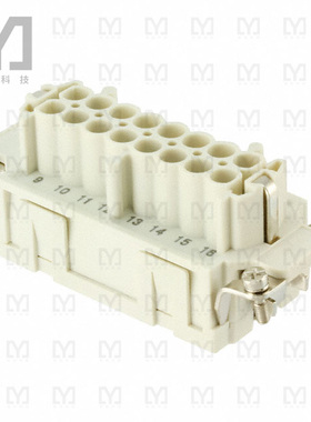 0936010255【16P + PE FEMALE INSERT 16A 500V/】