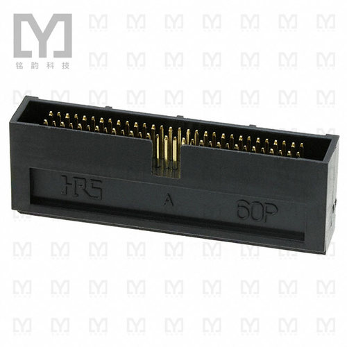 HIF6A-60PA-1.27DS(71)【CONN HEADER R/A 60POS 1.27MM】