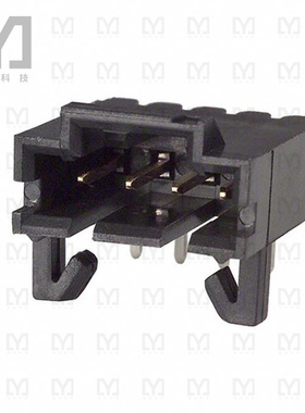 5-103904-3【CONN HEADER R/A 4POS 2.54MM】