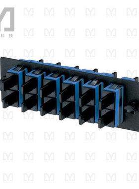 FAP6WBUDSC【FAP W/6 SC DUPL SM ADAPTERS (BU)】