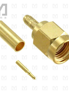 910A204M【CONN SMA PLUG STR 50 OHM SOLDER】