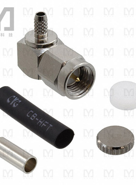 CONSMA012【CONN SMA PLUG R/A 50 OHM SOLDER】