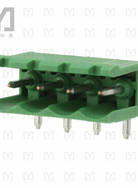 282812-4【TERM BLOCK HDR 4POS 90DEG 5MM】