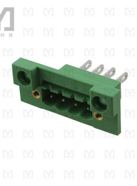 0710196【TERM BLK HEADER 4POS GREEN】