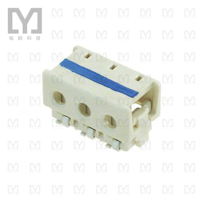1-2106003-3【CONN WIRE IDC 3POS 20AWG SMD RA】
