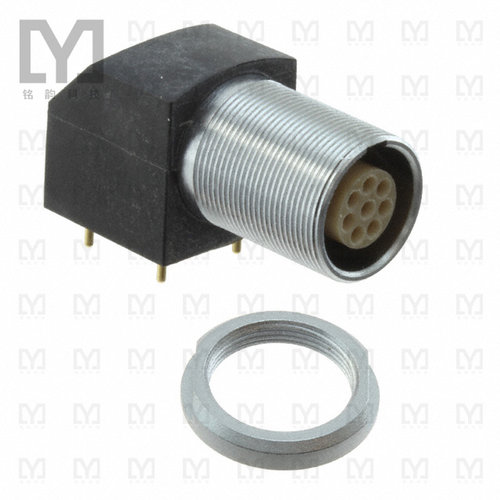GG1L0C-P08QF00-0000【CONN RCPT FMALE 8POS GOLD SOLDER】