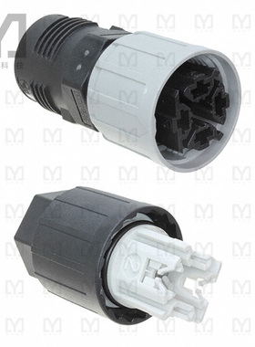 1423988【CONN DISTRIBUTOR 4POS SILVER IDC】