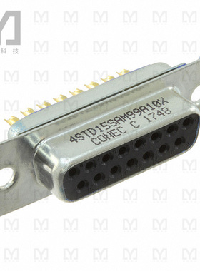 4STD15SAM99A10X【CONN D-SUB RCPT 15P SLDR CUP】