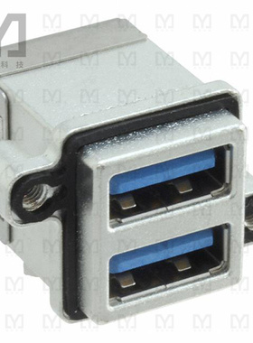 MUSBR-4193-M0【CONN RCPT USB3.0 A STACK PCB R/A】