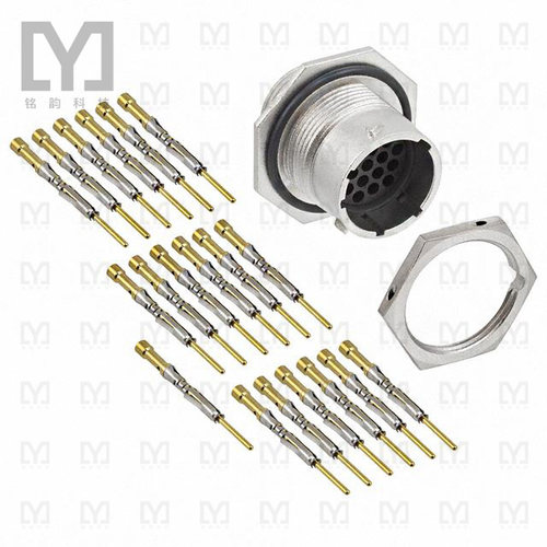 RT0W71419PNH-K【CONN RCPT MALE 19POS GOLD CRIMP】
