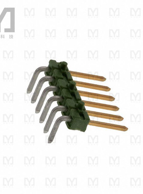 825437-6【CONN HEADER R/A 6POS 2.54MM】